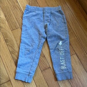 Carter's Blue Joggers with Blast Off Design